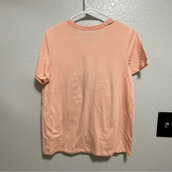 NWT Women’s Zoe + Liv Dusty Pink Short Sleeve Top Small - Picture 5 of 5